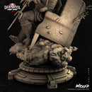 Deadpool Sculpture resin statue kit view 7