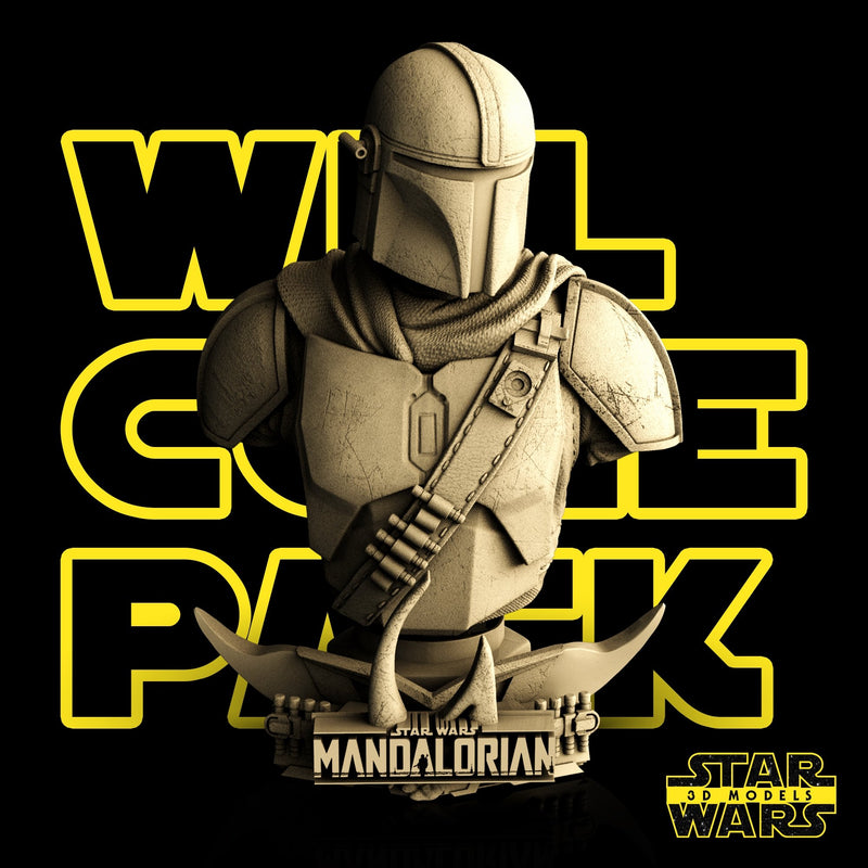 Mandalorian Bust