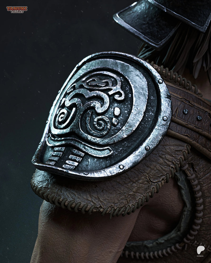 Dovahkiin Resin Statue & Bust - Full Size view 7