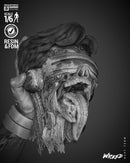Cyclops Zombie Sculpture resin statue kit view 8
