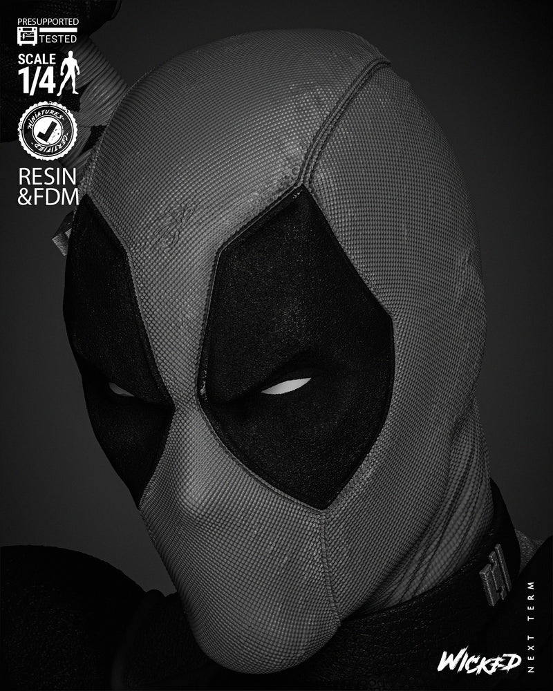 Deadpool 2024 Bust resin bust kit view 8