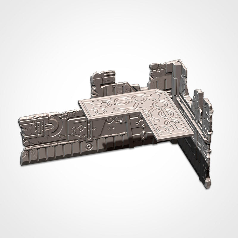 WTC Foldable Necromatons Set 3D printed terrain view 8