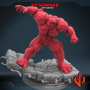 Hulk Vs Juggernaut Marvel MCP-compatible 40mm resin proxy miniature by Trident Miniatures - product image 8