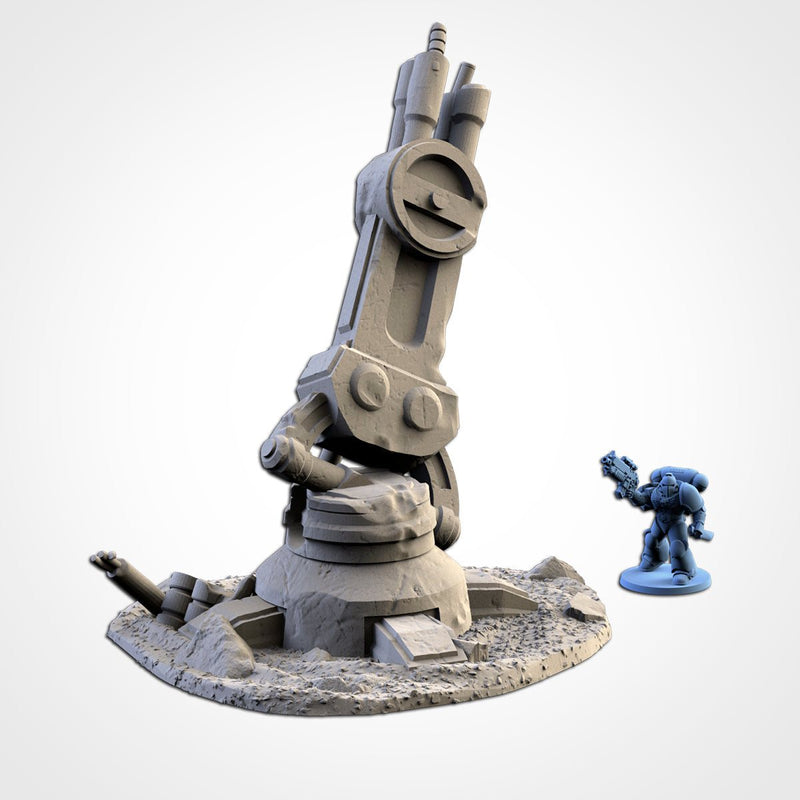 Robot Dog 3D printed terrain view 8