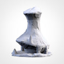 Ice Mountains 3D printed terrain view 8