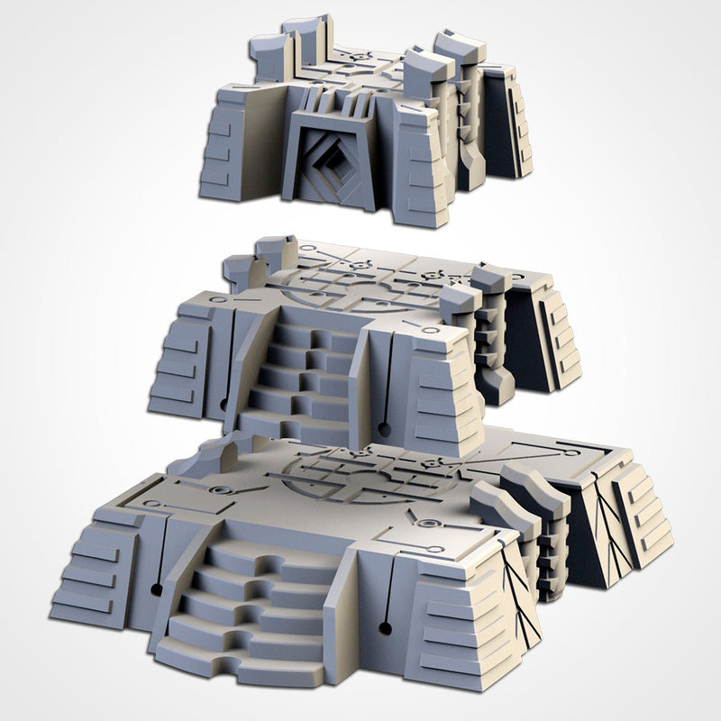 Xeno Pyramids 3D printed terrain view 8