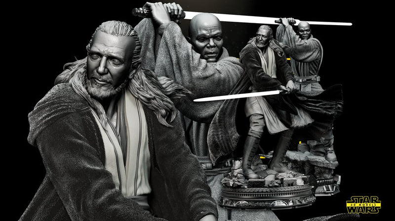 Mace Windu Sculpture