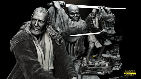 Mace Windu Sculpture