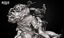 DIORAMA BASE + Rogue Sculpture + Gambit Sculpture resin diorama kit view 8