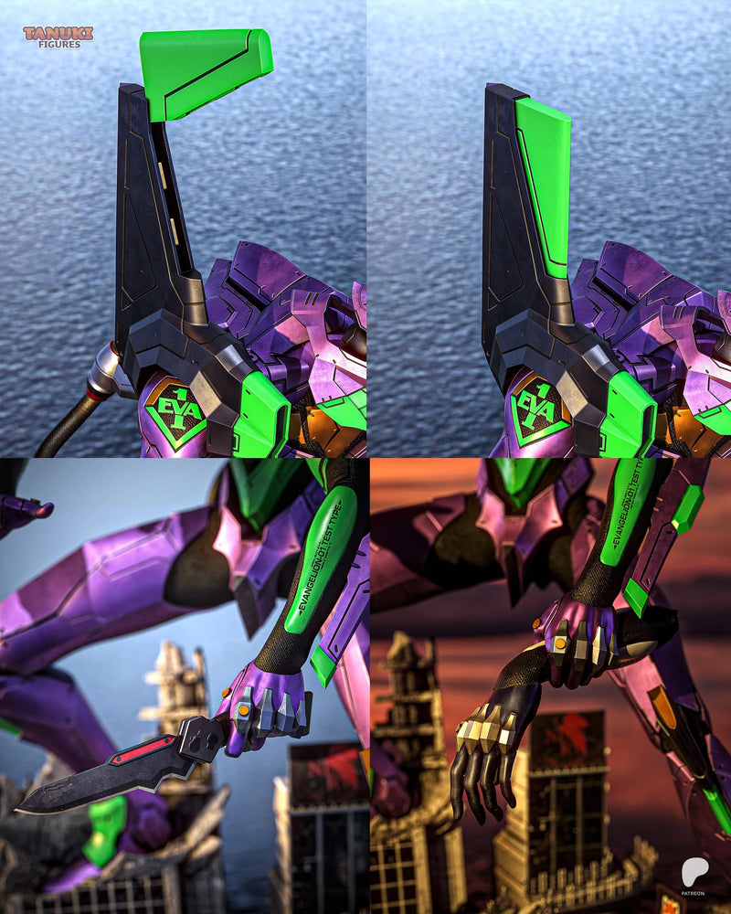 Eva 01 Resin Statue & Bust - Full Size view 8