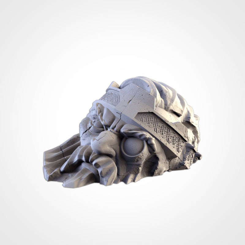Dwarf Village 3D printed terrain view 8