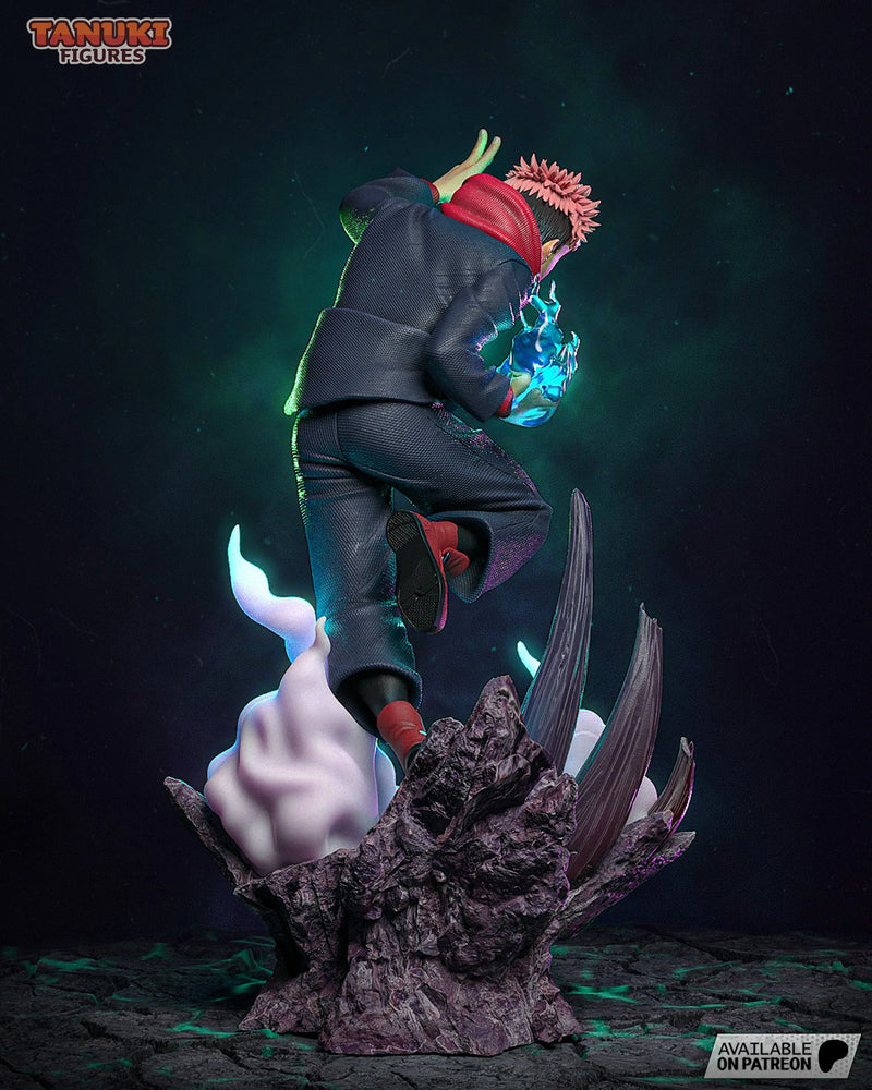 Itadori/Sukuna Resin Statue & Bust - Full Size view 8