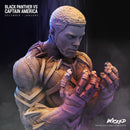 Captain America + Black Panther Busts resin bust kit view 8