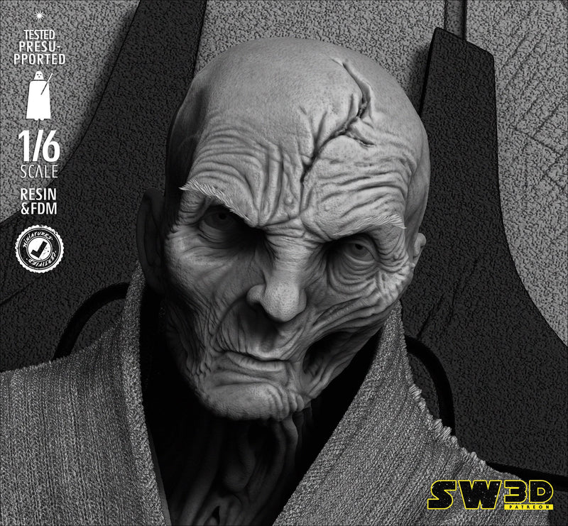 Snoke Sculpture