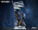 Captain America and Steve Rogers Sculptures DIORAMA COMPLETE resin diorama kit view 8