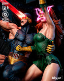 Cyclops and Jean Diorama resin diorama kit view 8