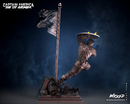 Captain America Sculpture resin statue kit view 8