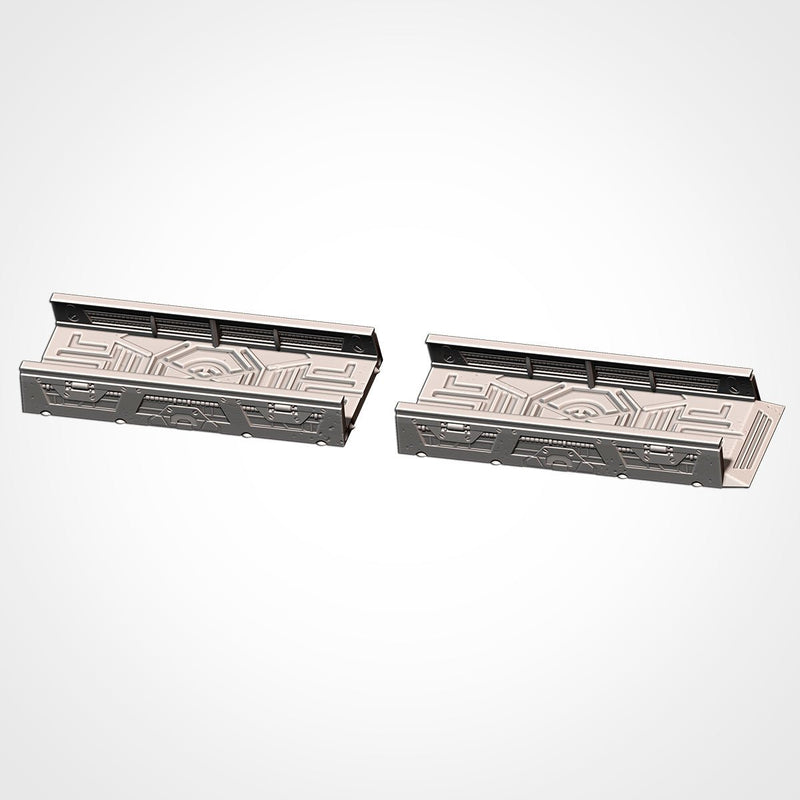 Modular Trenches / Walkways Sci-Fi 3D printed terrain view 8