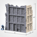 City Ruins WTC Set 01 3D printed terrain view 8