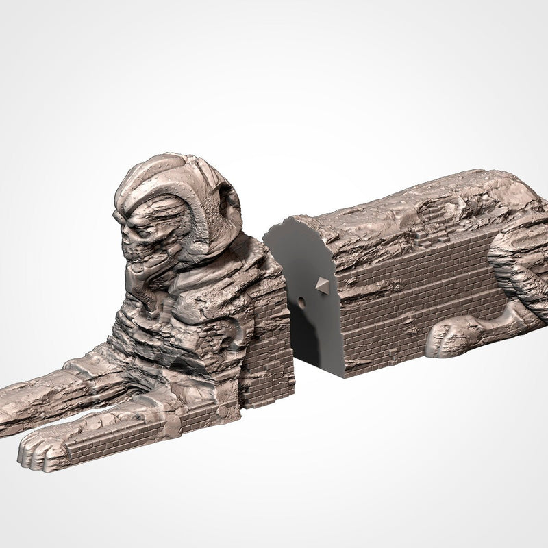 Egypt 3D printed terrain view 8