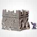 Infected Ruins GW 10th 3D printed terrain view 8