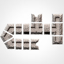 Modular Trenches WWII 3D printed terrain view 8