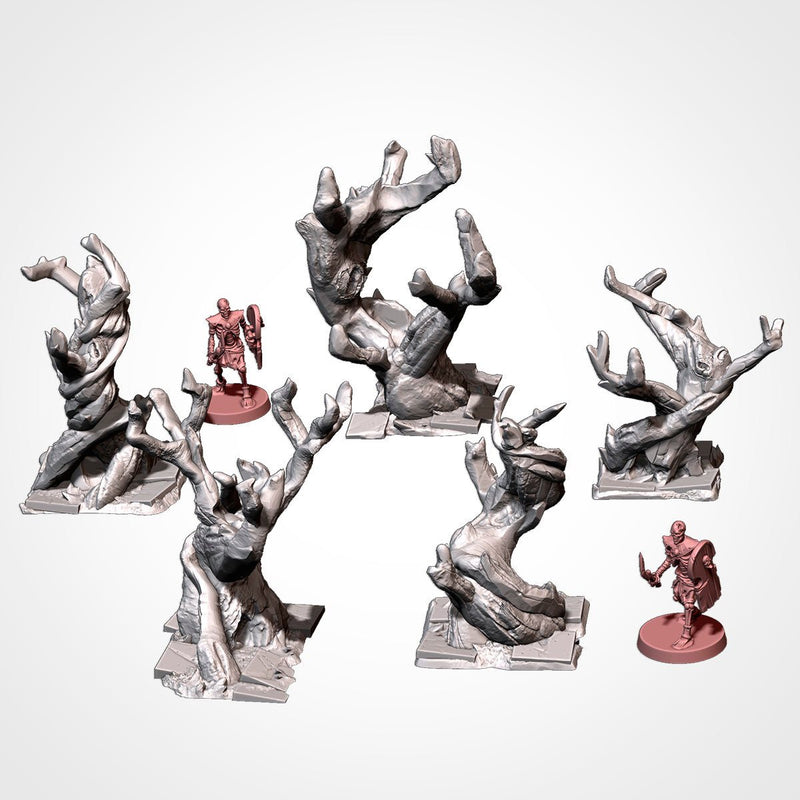 Night Of The Living Dead 3D printed terrain view 8