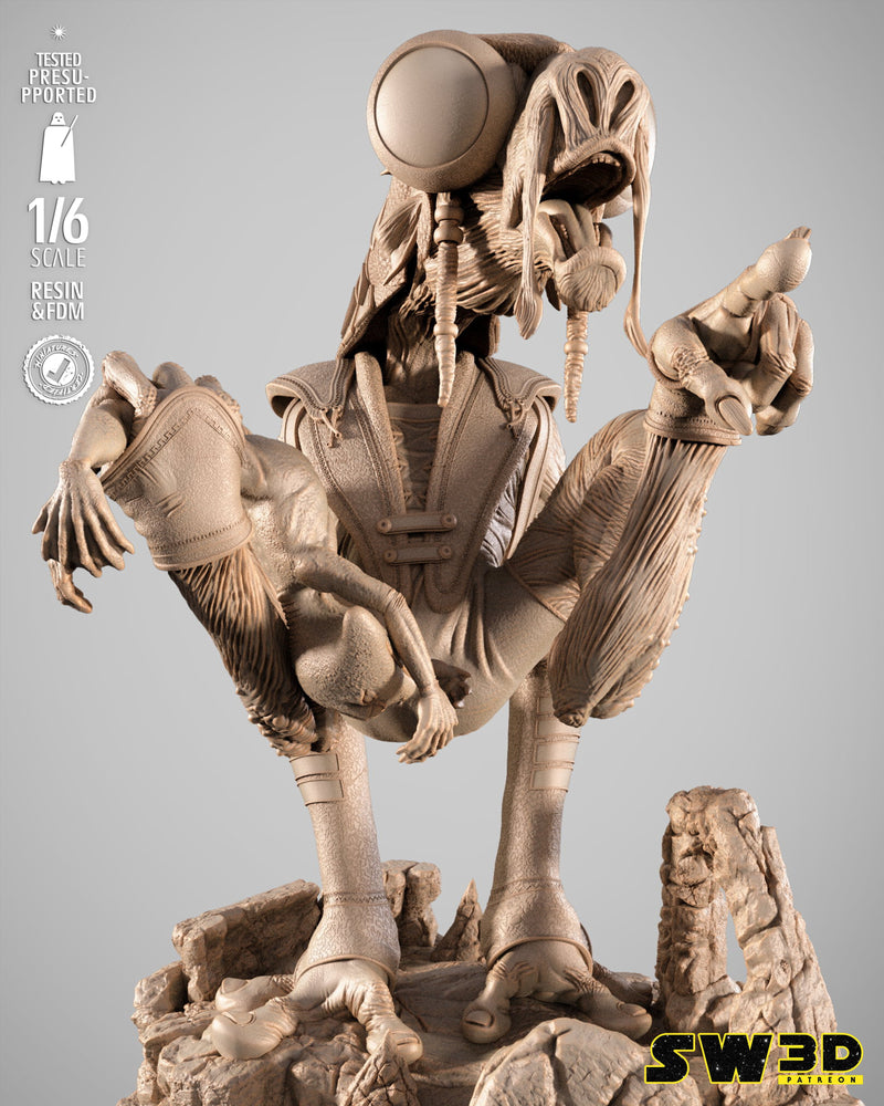 SW3D September 2025 Term Sebulba Sculpture