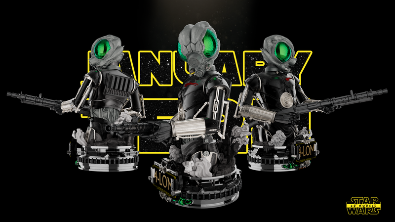 4-LOM Bust