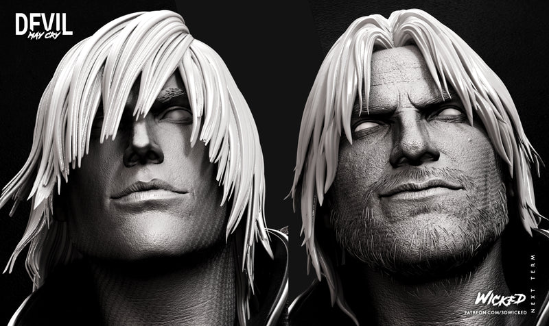 Dante Sculpture resin statue kit view 8