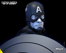 Captain America and Steve Rogers Bust DIORAMA COMPLETE resin bust kit view 8