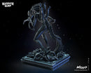 Alien Warrior Sculpture resin statue kit view 8