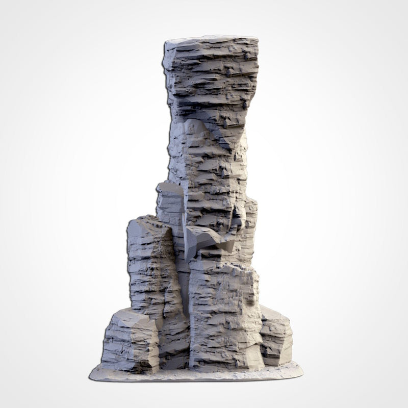 Rocky Mountains 3D printed terrain view 8