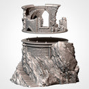 Ruins On The Mountain 3D printed terrain view 8