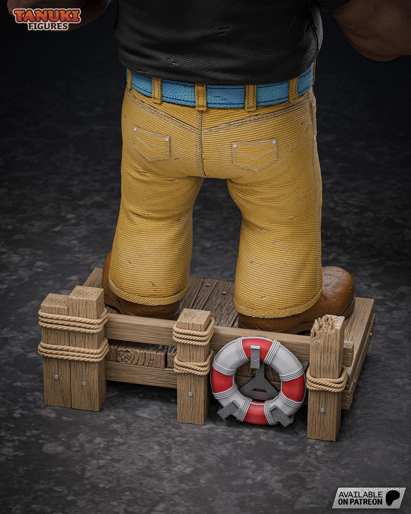 Bluto Resin Statue & Bust - Full Size view 8