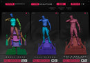 Daredevil Sculpture resin statue kit view 8