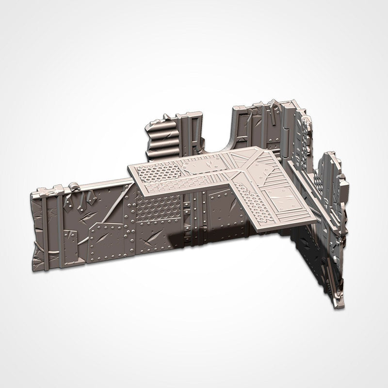 WTC Foldable Orcs Set 3D printed terrain view 8