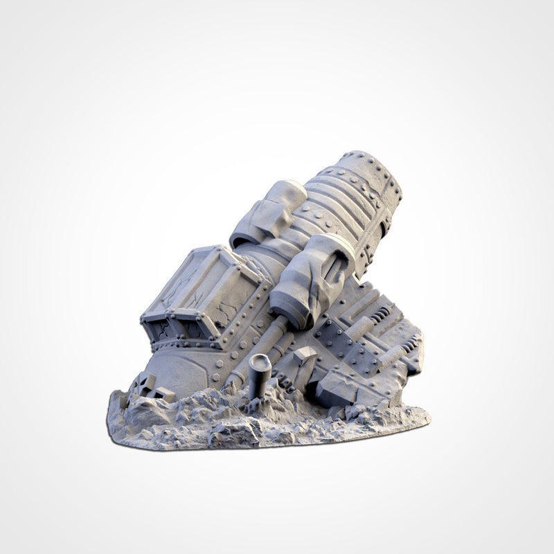 Crashed Planes 3D printed terrain view 8