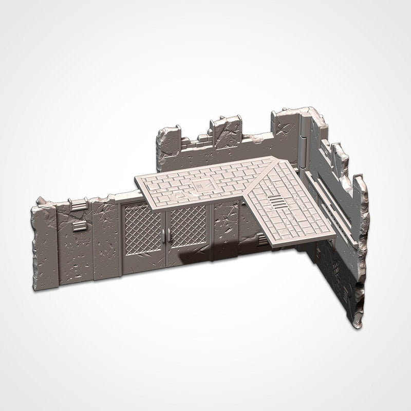 WTC Foldable Sovietic Set 3D printed terrain view 8