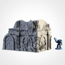 Infected Ruins 3D printed terrain view 8