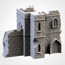 Ruined Castle 3D printed terrain view 8