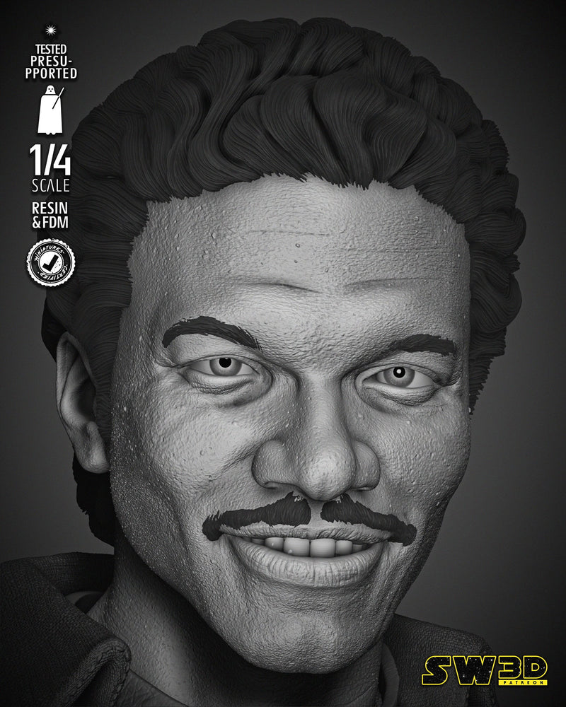 Lando Calrissian Portrait Bust