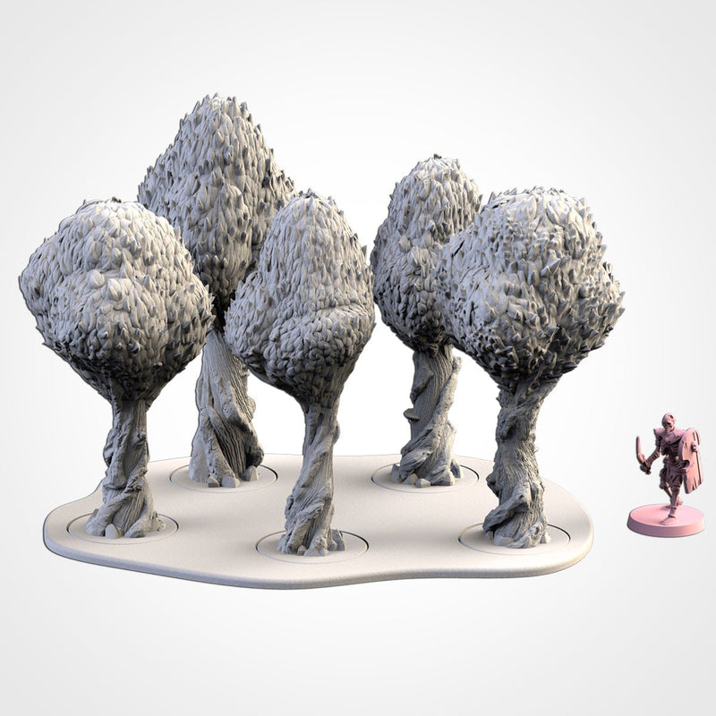 Classic Forests 3D printed terrain view 8