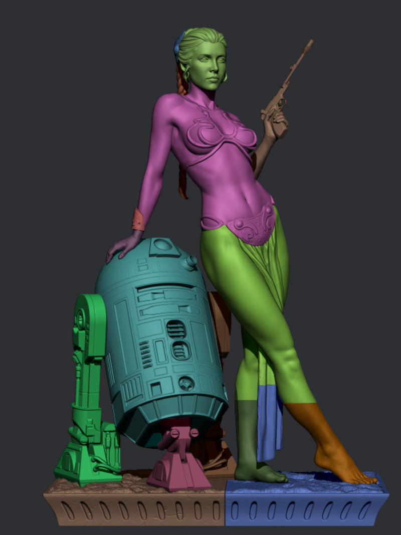 Princess Leia Statue - 1/9 Scale