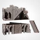 Cursed Fortress 3D printed terrain view 8