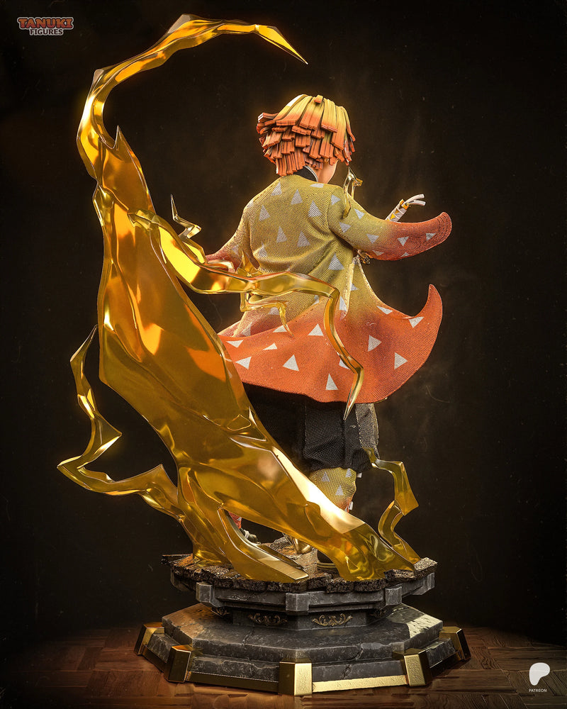 Zenitsu Resin Statue & Bust - Full Size view 8