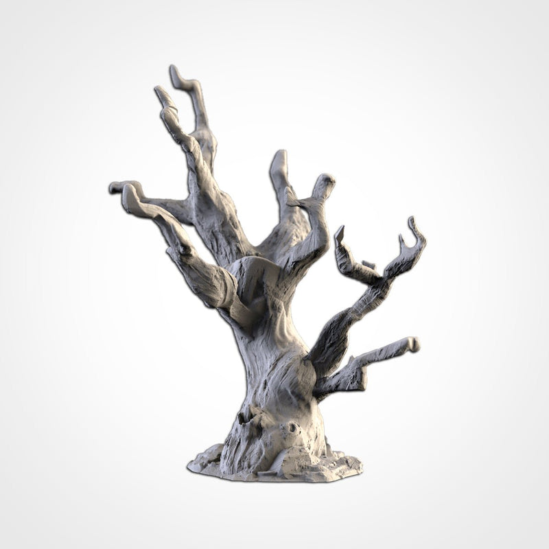 Dead Trees 3D printed terrain view 8