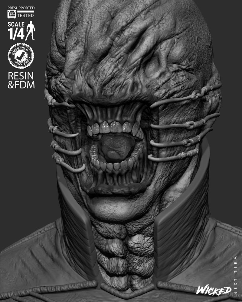 Chatterer Portrait Bust resin bust kit view 8