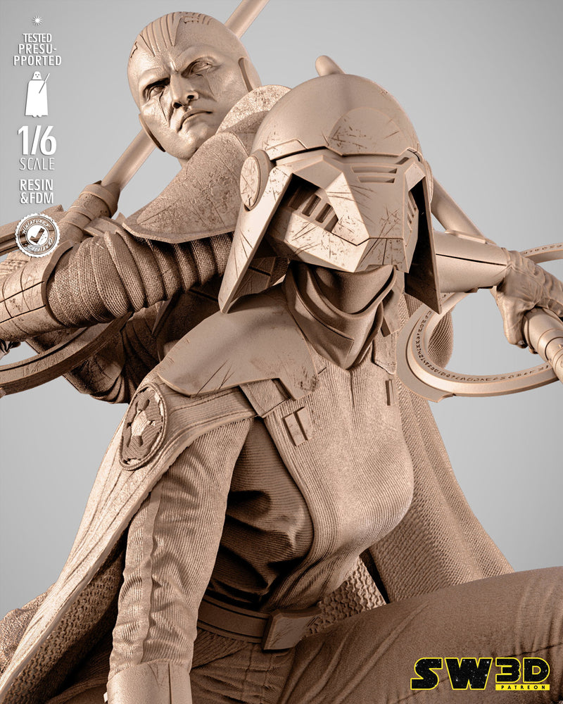 SW3D October 2025 Term Grand Inquisitor and Second Sister Diorama