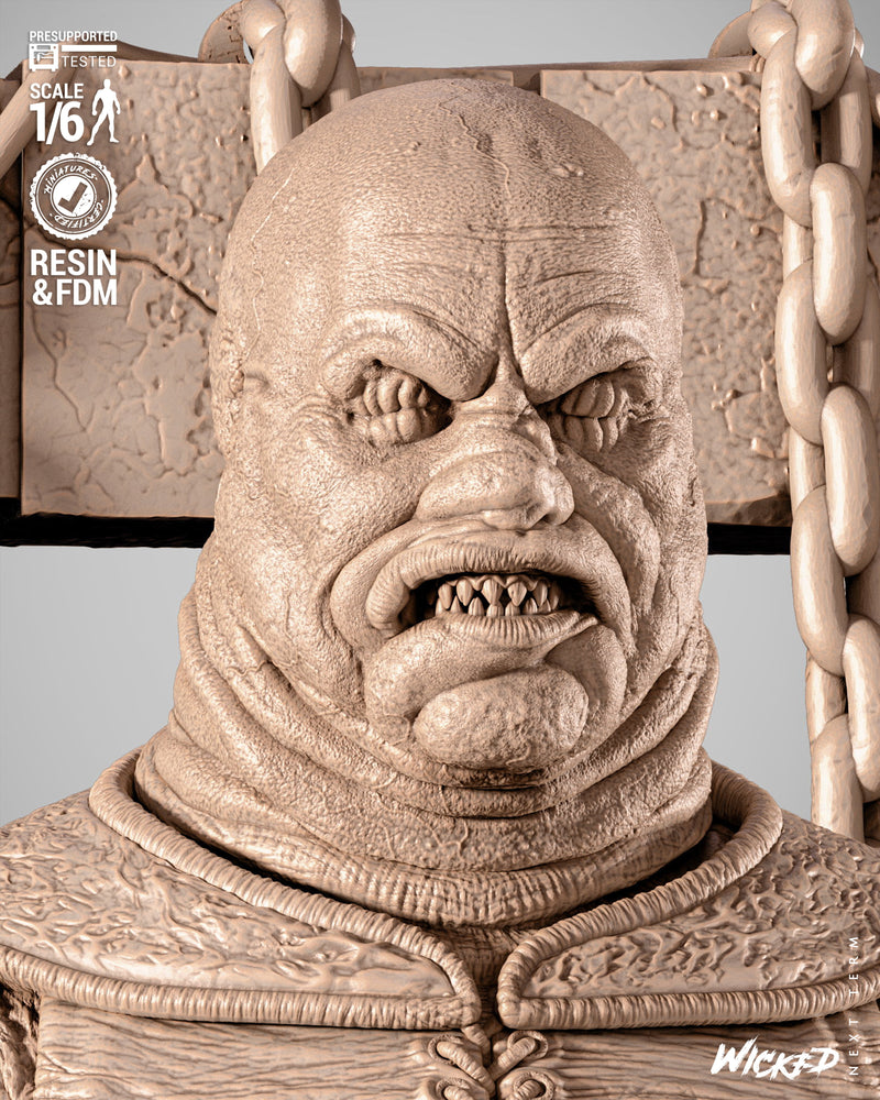 Butternall Sculpture resin statue kit view 8